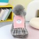 thumbnail image 1 of Ropa para mascotas, ropa para perros de otoño e invierno, ropa para mascotas de gato de peluche, forro polar de invierno, falda de algodón de oso blanco 23, 1 of 6