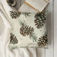 thumbnail image 3 of Hello Vibes Decorative Throw Pillowcase, Pine Branch Christmas, 3 of 5