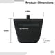 thumbnail image 4 of Bolsa de entrenamiento con golosinas para perros con clip para cinturón, bolsa de tela Oxford impermeable para golosinas para mascotas, bolsa para pasear perros con manos libres y bolsillo con cremall, 4 of 5