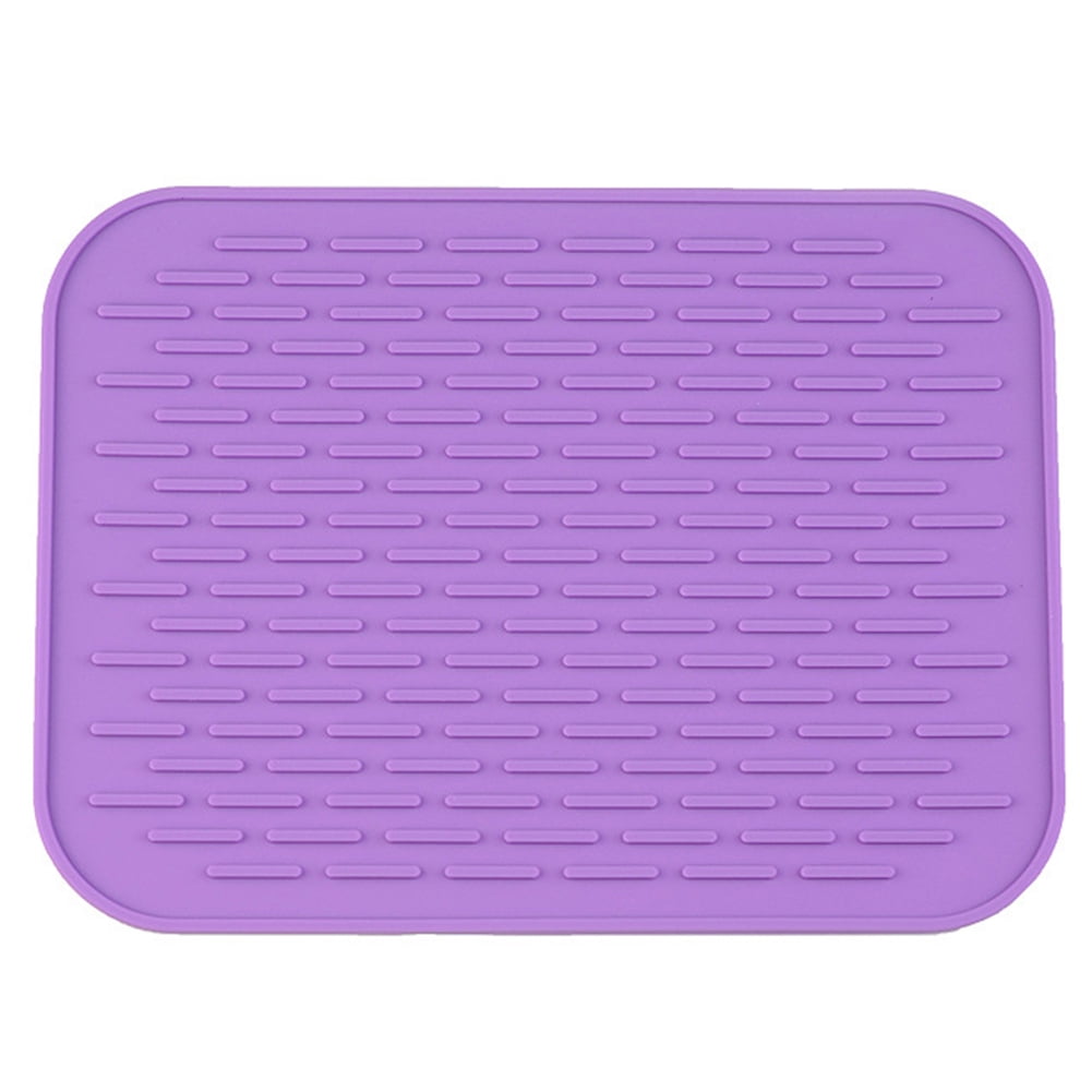 D-GROEE Heat Resistant Silicone Pot Holder Mats - Hot Pads Spoon Rest,  Multipurpose for Hot Dishers Heat Resistant Food Grade Silicone 