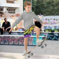 thumbnail image 4 of Colorful Tiger Stripes Pattern Athletic Shorts Breathable with Comfort Fit Drawstring Casual Sweatshorts Small, 4 of 9