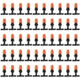 thumbnail image 1 of 50pcs Micro Spray Goteadores de riego de flujo ajustable, 1/4 pulgadasAspersor ajustable de jardín Riego por goteo Mister Heads con 3 Tee Kit de goteo de nebulización de riego, 1 of 5
