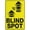 Warning Sign 2, variant on Blind Spot 8"x12" Warning Metal Sign, Vintage Wall Decor, Home Farm Bar Coffee Shop Club Decoration, Vehicle Sign