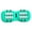 Green, variant on Quiet Rolling Foot Massager Relaxation Home Work Environments
