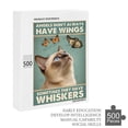 thumbnail image 6 of Tonkinese Cat 500 Piece Puzzle for Adults - Cats With Butterfly Jigsaw Puzzles 500 Pieces | Challenging Family Activity Great Gift Idea for Family Friends, 6 of 8