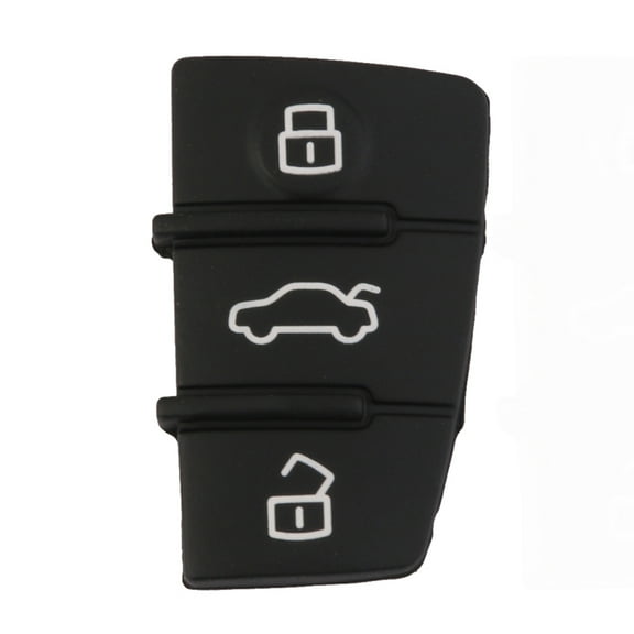 Entry Remote Control Case for A3 A4 A5 A6 A8 2005 2006 2007 2007 2008 2009 20011, 3 Buttons Replacement Car Key Shell Casing