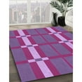 thumbnail image 2 of Ahgly Company Indoor Rectangle Patterned Tyrian Purple Area Rugs, 5' x 7', 2 of 6