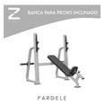 thumbnail image 3 of Banco Para Pecho Gym Inclinado Equipo Gimnasio Multifuncion Series G8 - PARDELE BANCA PARA PECHO INCLINADO, 3 of 4