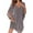Silver, variant on qucoqpe Womens Sparkly Cocktail Party Dress Fashion Solid Ruffle 3/4 Sleeve V Neck Mesh Flowy Evening Wedding Guest Dresses