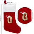 thumbnail image 2 of VEYLIN Large Embroidered Stockings, Large Embroidered Stockings Christmas Stockings with Letters,Large Embroidered Stockings Christmas Stockings for K, 2 of 5