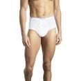 thumbnail image 3 of Fruit of the Loom Men's White Briefs, 9-Pack, 3 of 11