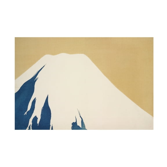 Trademark Fine Art Pictufy Mount Fuji From Momoyogusa Canvas Wall Art