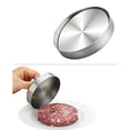 thumbnail image 4 of LEFU Stainless Steel Hamburger Press Maker - Adjustable Thickness Round Burger Patty Mold with Non-Stick Surface, Dishwasher Safe, 3 Sizes Available (7cm, 9.5cm, 12cm), 4 of 10