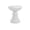 White, variant on Accent Table - 25"H - Indoor Or Outdoor - Living Room - Nightstand - Gray