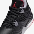 thumbnail image 6 of Jordan 4 Retro Bred Reimagined Shoes, Black/Cement Gray/Varsity Red/Summit White, Size 10.5, 6 of 8