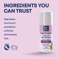thumbnail image 2 of Kiss My Face Liquid Rock Roll-On Deodorant, Patchouli, 24-Hour Odor Protection, Aluminum-Free, Vegan & Cruelty-Free, 3-Pack, 3 fl oz, 2 of 4