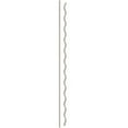 thumbnail image 3 of Ekena Millwork 47"H x 3/4"T Casablanca PVC Adjustable Decorative Slat Wall Panel Kit, Unfinished (contains 30 Slats + 1 Straight Edge Starter Slat), 3 of 15