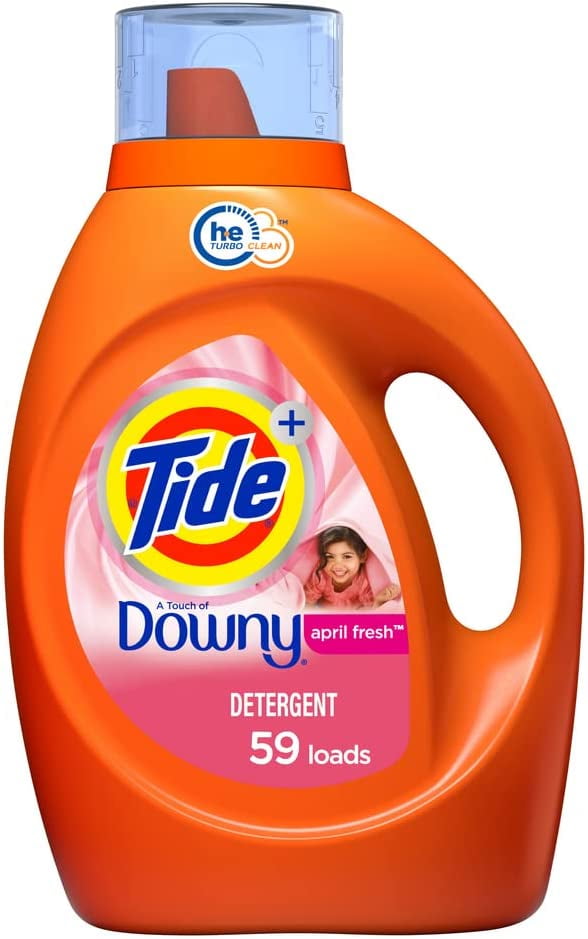 Tide With Downy Laundry Detergent Liquid Soap, High Efficiency (He