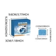 thumbnail image 3 of Washing Machine Cleaning Sheets Descaling Tablets For Stainless Steel Drums 12 Count, 3 of 9