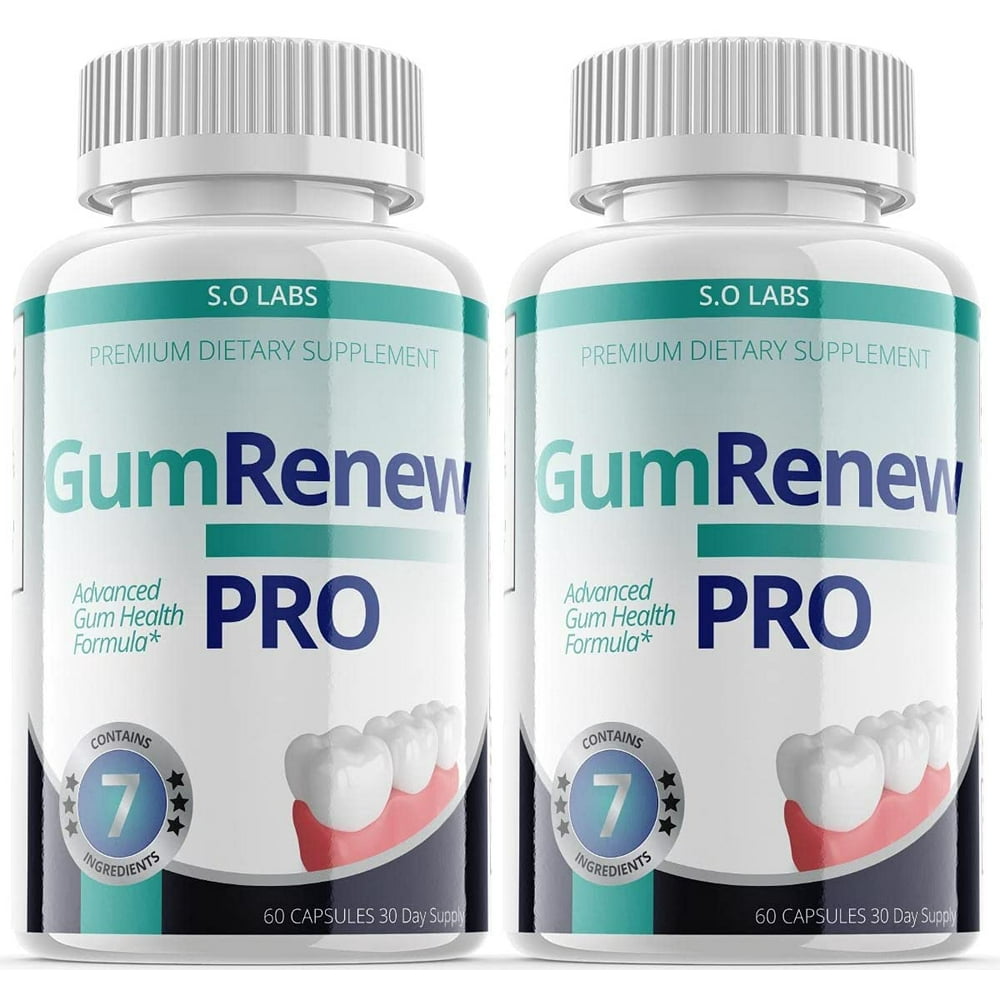 Best Vitamins For Teeth And Gums Gum Renew Pro Pills for Teeth Probiotics (2Pack) - Walmart.com