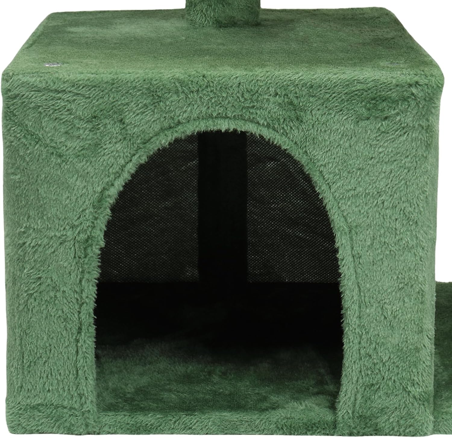 VINGLI Cat Tree, 27 inch Small Cat Tower with Scratching Post and Pad, Cat Condo for Indoor Kittens Padded Top Bed, Cats Indoor Activity Center
