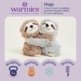 thumbnail image 2 of Warmies Hugs Duo 9" Sloth Stuffed Animal, Microwavable Heated Plushies and Weighted Soft Plush Toys, 2 of 7