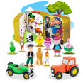 thumbnail image 1 of Set de juguetes LUPPA La Granja de Zenón 12 figuras lata dorada, 1 of 7