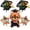 Orange and Black, variant on KatchOn, Giant 36 Inch, Kindergarten Graduation Balloons - Preschool Graduations Balloons | Grad Cap Decorations | Preschool Balloon, Graduation Decorations 2026 | 2026 Graduations Party Decoration
