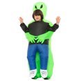 thumbnail image 2 of Disfraz de extraterrestre inflable con bomba infladora para Halloween, Navidad, fiesta de Cosplay, vacaciones, tamaño libre para adultos, 2 of 12