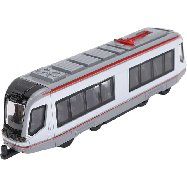 1PCS, Ensemble de Trains Électriques pour Enfants, Modèle à Rétrofriction en Alliage à Double Extrémité, Ensemble de Jouets Locomotives pour Garçons Filles, Jouet de Trains Motorisés Jouet Sensoriel d'Éducation Précoce