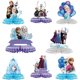 thumbnail image 3 of Decoración para fiesta de cumpleaños de Frozen de Disney, vajilla de Anna, Elsa, Reina de las Nieves, color rosa y azul, servilletas de papel, platos, vasos, baby shower para niños, 3 of 5