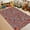 boho-303, variant on Boho Pattern Printed Rectangular Area Rug 36"×48", Comfort Foldable Indoor Floor Carpet Adorned With Bohemian Pattern, Family & Pet Friendly Mat for Bedroom Shared Living Space Condo Decor