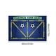 thumbnail image 2 of Football Training Mat Football Footstep Training Floor Mat Diatom Mud Indoor Sound Insulation Fitness Mat Sports Control Step Footwork Performnce Mat, 2 of 3