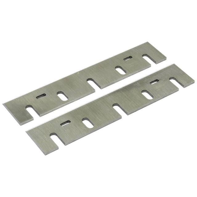 Makita D-63666 Lame de Rabot 6-3/4 Pouces, Acier Haute Vitesse, 2/Pk