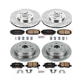 thumbnail image 3 of Power Stop Front and Rear Stock Replacement Brake Pad and Rotor Kit KOE2300, 3 of 8