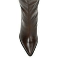 thumbnail image 4 of Journee Womens Daria Stacked Heel Knee High Boots, Calf & Widths Available, 4 of 10