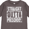 thumbnail image 4 of Inktastic Straight Outta Preschool Boys or Girls Long Sleeve Toddler T-Shirt, 4 of 5