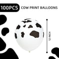 thumbnail image 2 of Globos LoveStown con estampado de vaca, 100 de látex, 30 cm, para fiestas infantiles, 2 of 7