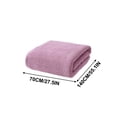 thumbnail image 2 of Bath Towel, Solid Color Pineapple Weave, High Density Fleece, Thickened Border, Soft Absorbent Towel for and Home, Multicolor, 2 of 8