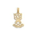 thumbnail image 3 of 14K Gold 100% Gemini Zodiac Charm, 3 of 4