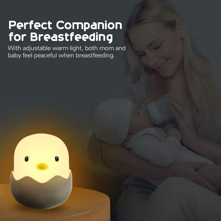 SHELLTONTECH Night Light for Kids Baby Nursery Lamp with Touch