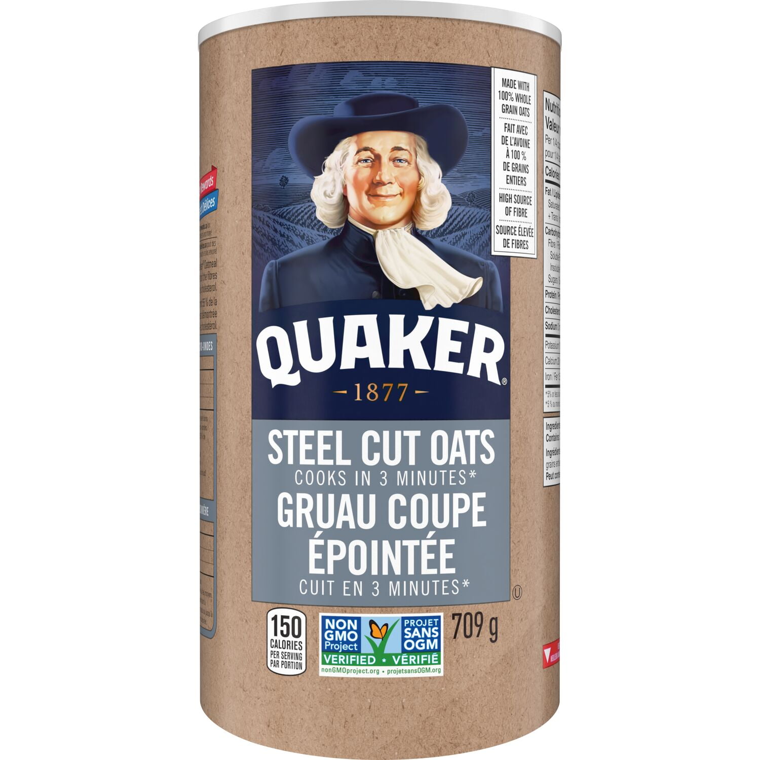 Quaker Gruau coupe épointée à cuisson rapide