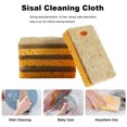 thumbnail image 5 of YAOMOBB Kitchen Cleaning Sponges Nature Pulp Oil Free Dishwashing Sponges Set for Grease Cleaning, 5 of 5
