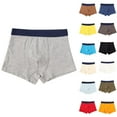 thumbnail image 4 of ZACPNCV Toddler Boxer Briefs Cotton Boys Underwear Kids Underpants Dark Gray 12-13 Years, 4 of 4