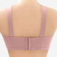 thumbnail image 5 of VISALY Bras for Women, Women'S Fashionable and Casual Front Buttoned Underwear for Elderly People Skin Friendly and Comfortable Bra, Shapely Bra, Bras for Women No Underwire, Bras (Pink, XL), 5 of 5