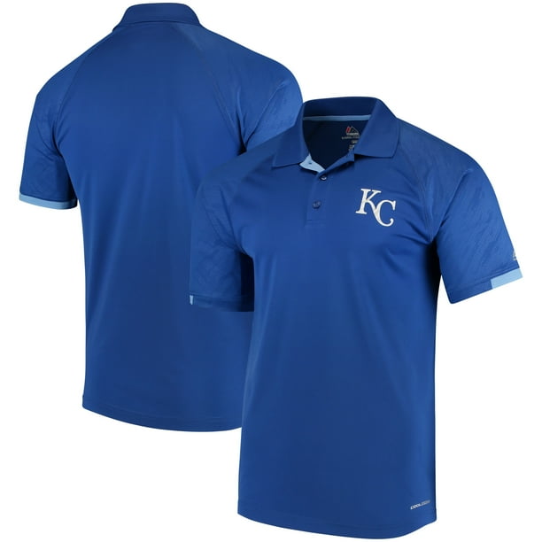 kansas city royals majestic outburst cool base polo 5 3 ballpark light show