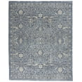 thumbnail image 2 of Nourison Silken Weave Floral Blue 8'10" x 11'10" Area Rug, (9x12), 2 of 8