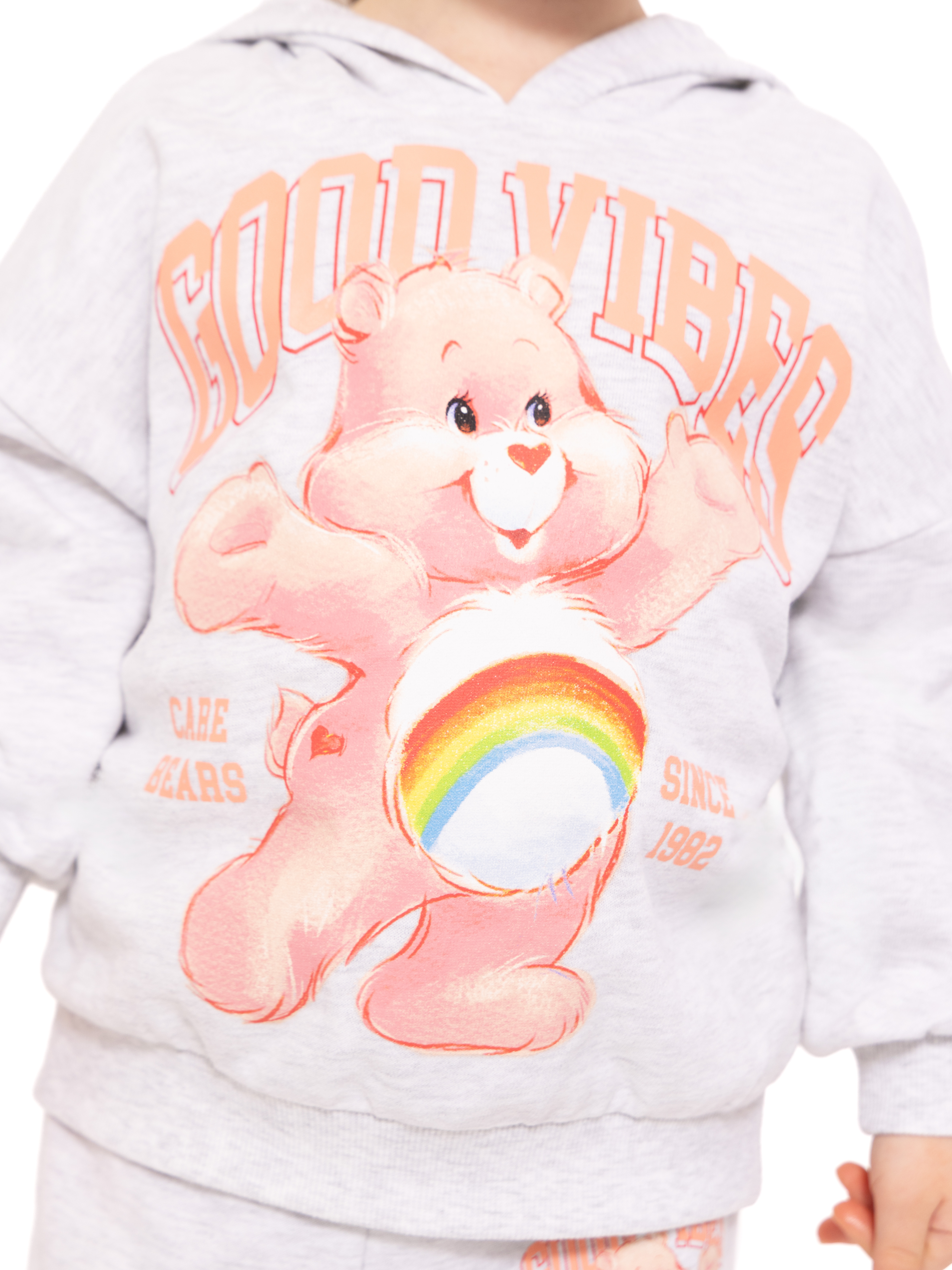 Care Bears Toddler Girls' Graphic Hoodie and Matching Sweatpants Set, 2-Piece, Sizes 12M-5T