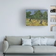 thumbnail image 2 of Trademark Fine Art Vincent Van Gogh Olive Orchard Midjune Canvas Wall Art - 35x47, 2 of 5