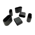 thumbnail image 1 of Ounissouiy 24 Uds cubierta de goma mesas silla PVC plástico pie pierna piso almohadillas antideslizante protección inferior polvo duradero Decoración del hogar, 1 of 6
